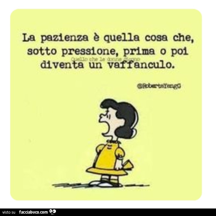 La pazienza di Mafalda - Facciabuco.com