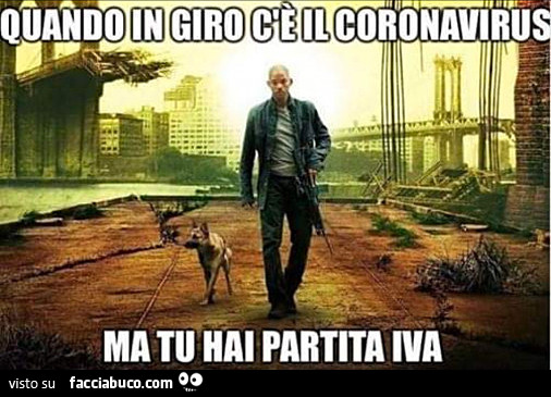 Quando in giro c'è il coronavirus ma tu hai partita iva