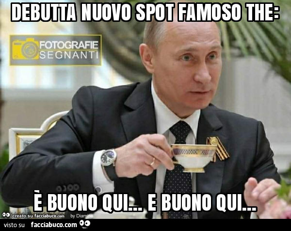 Debutta nuovo spot famoso the: è buono qui… e buono qui