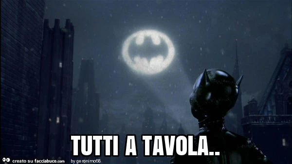 Tutti a tavola