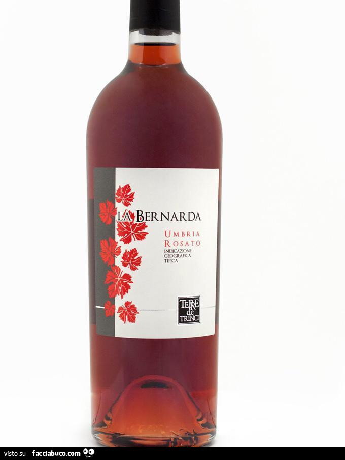 Vini tipici: la bernarda