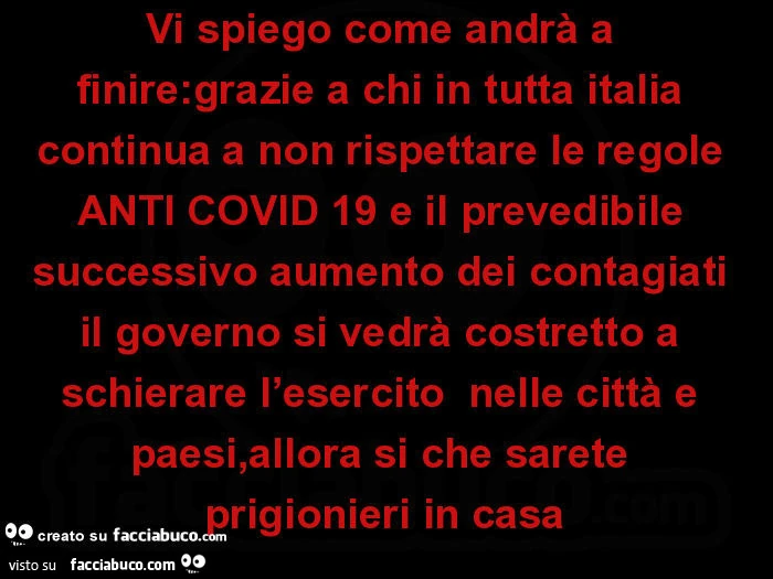 Italiani menefreghisti e incoscienti